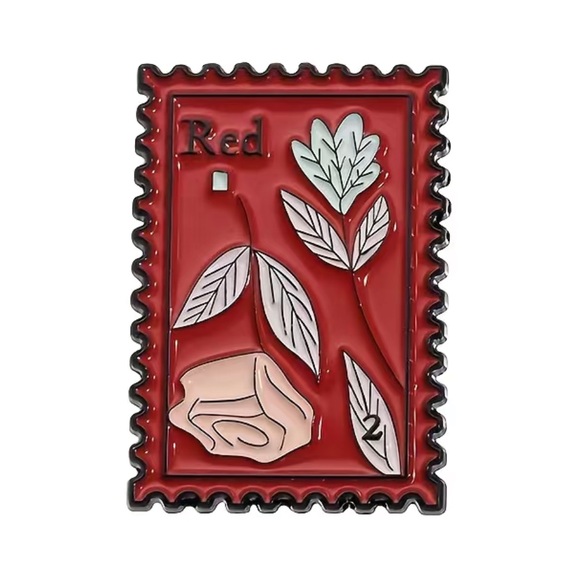 Taylor Swift Inspired Red (Taylor’s Version) Enamel Pin Bundle Set - Picture 3 of 6